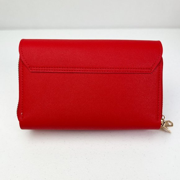 Red Cross Body Wallet - Effortlessly Stylish and Casual - Picture 2 of 6